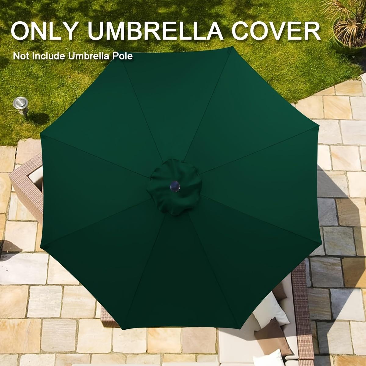 

Replacement Fabric for Green Parasol Cloth Pergola with UV Shield 5 Sizes 6 Rib - 8 Rib 2mx6bones зелений