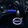 2Pcs Car Door Logo Emblem Welcome Led Light For Volvo 240 C70 S40 S50 S60 S70 S80 S90 V40 V50 V60 V90 XC40 XC60 XC90 Vnl Truck