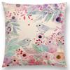 Newest Little Girl Cushion Cover Floral Pattern Dreamy Garden Fantasy Night Sofa Pillow Case For Girls