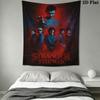 Stranger Things J Wall Hanging Printed Fabric Blanket Decorative Tapestries for Bedroom Living Room Home Decor
