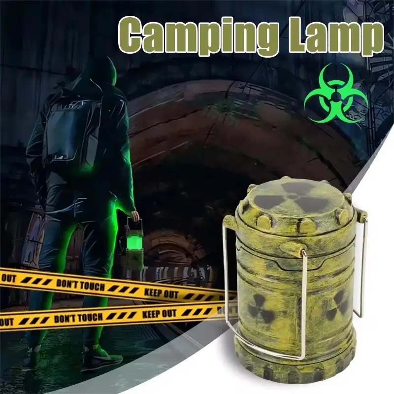 Nuclear Reactor Lantern Mini Handheld Toy Doomsday Simulation Illuminator Halloween Camping Light Party Prop