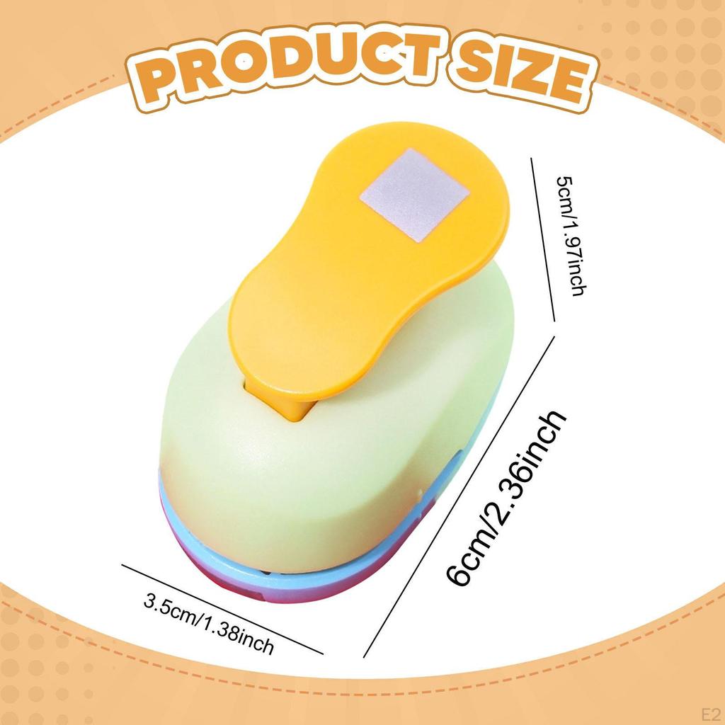 Children&#39;s Stamp Shape Punch, Lever Mechanism, DIY Craft Decorations, Embossing Tool,