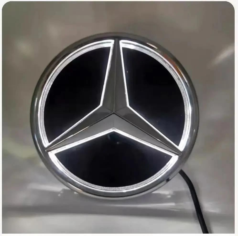 BENZ Emblème lumineux LED 3D pour calandre avant, pour Mercedes Benz GLC GLE GLS-Class 2016-2019