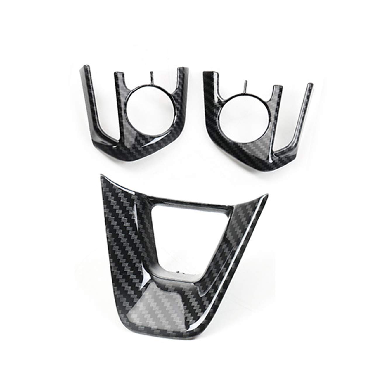 HAMILO Car Steering Wheel Panel Handle Panel Cover for Corolla