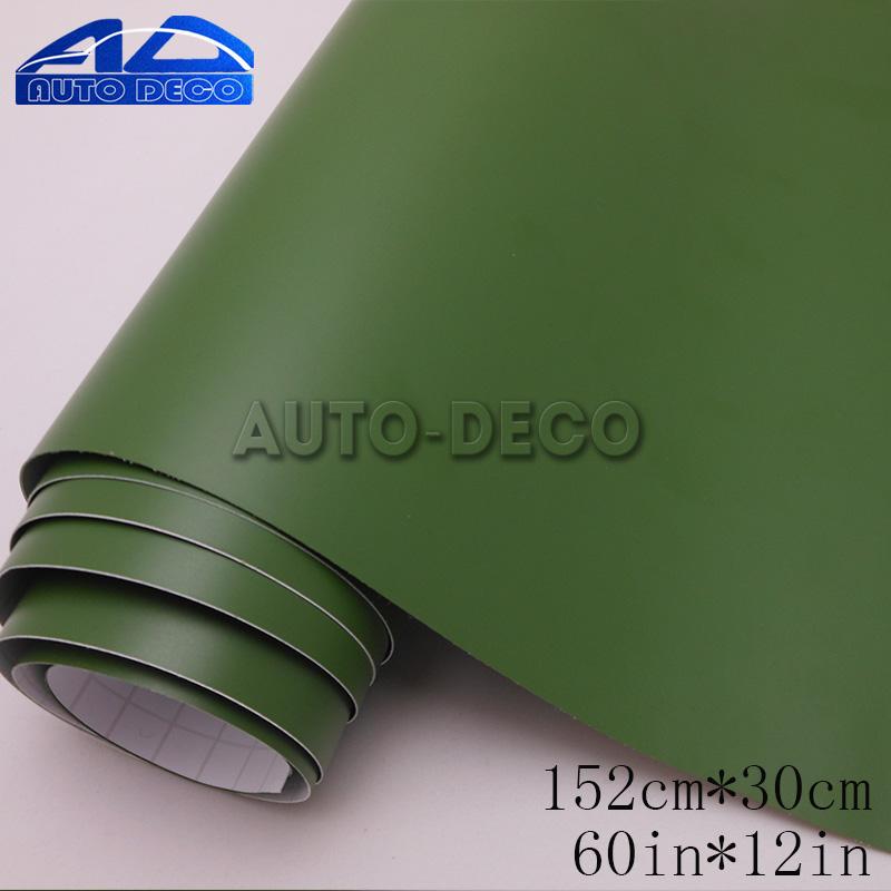 

Car Matt Army Green Vinyl Film Waterproof Self-adhesive PVC Stickers for Auto Scooter Motorcycle Modification Decal Stickers