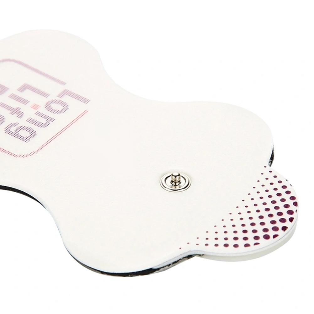 10pcs Electrode Patch 2mm Button Type Foam Electrode Pads Set Reusable Electric Therapy Pad For TENS Muscle Stimulator Machine