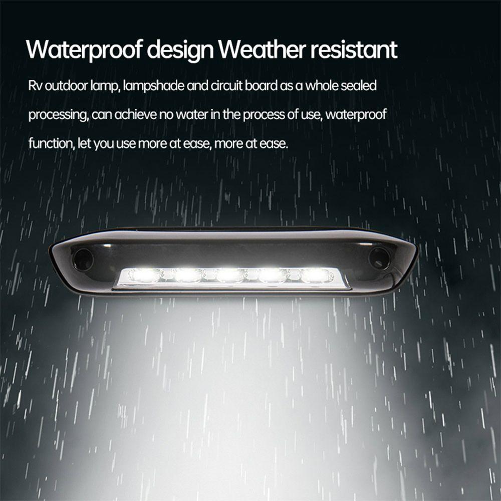 Waterproof 12V/24V RV Retrofit LED Lighting RV Awning Lights Display Wide Lights Porch Lights