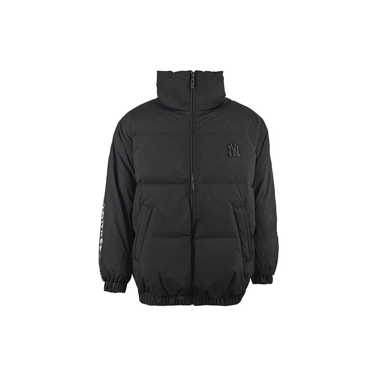 MLB New York Yankees Serie Kurze Jacke mit Stehkragen Lässige Sport Daunenjacke Unisex Jacke Schwarz 31DJS3961-50L XS black