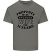 11th Wedding Anniversary 11 Year Funny Wife Unisexs Light Cotton TShirt