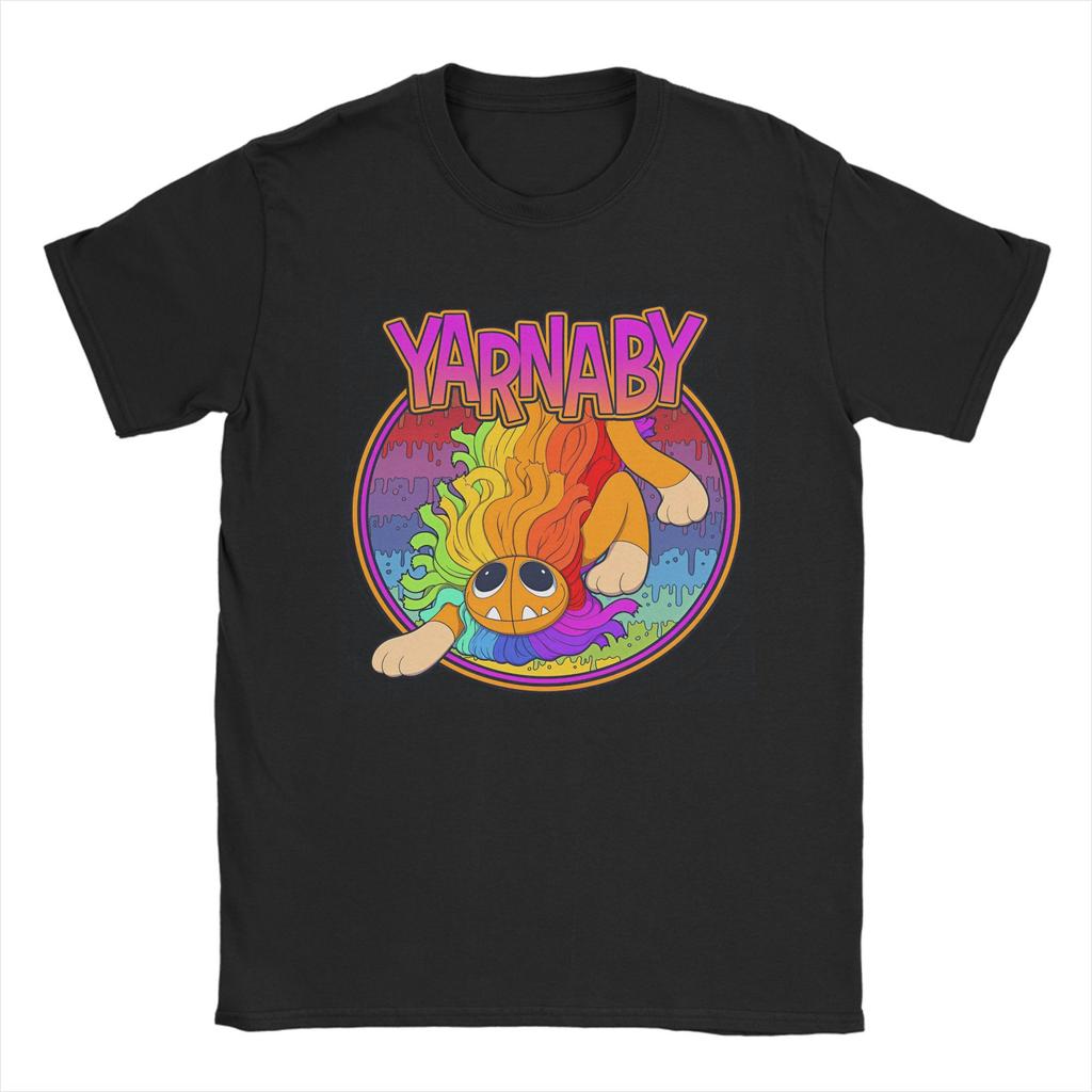 Yarnaby Tričko Poppys Hippie Trička Krátký Rukáv Vtipná Topy Letní Bavlna Kulatý Výstřih Oversized Trička