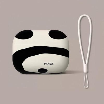 Fumade AirPods Pro 2 Panda Hoesje met Lanyard