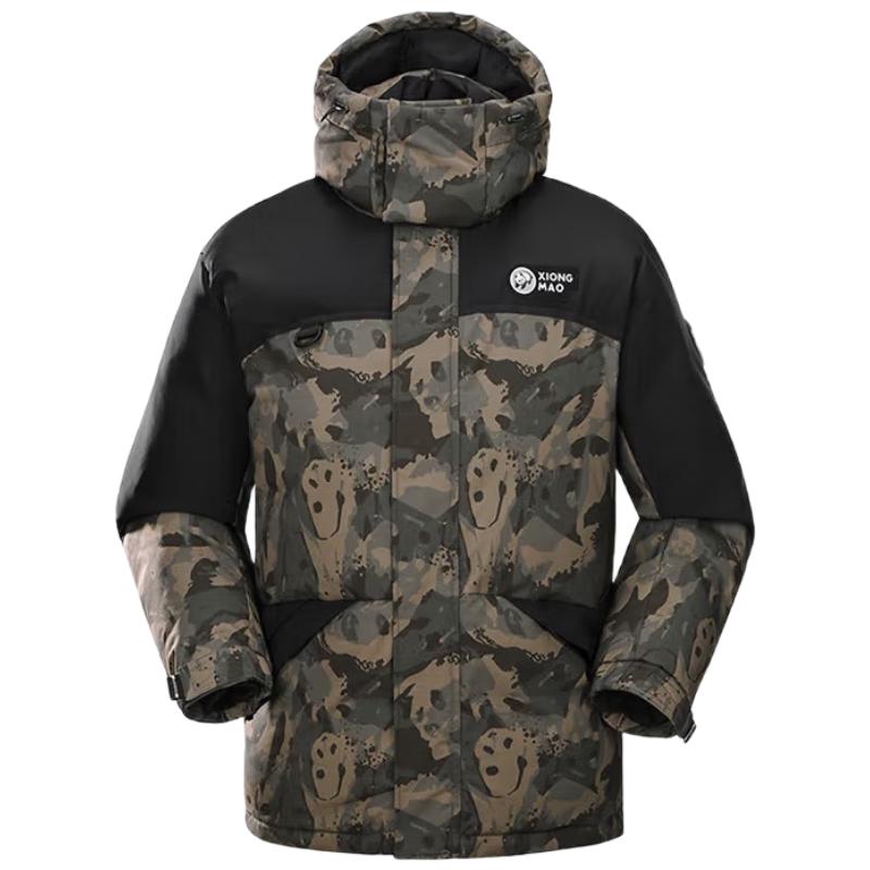 

CAMEL Snow Leopard Unisex Outdoor Mid-length Down Jacket S