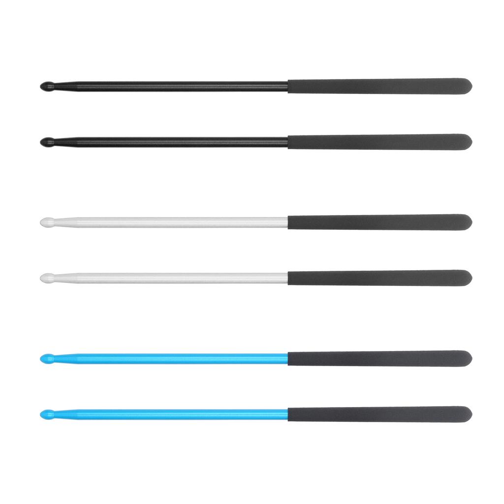 1 Paar Professionelle Drumsticks Solide Kraftverstärkung Rutschfester Griff Aluminiumlegierung 5A Drumsticks