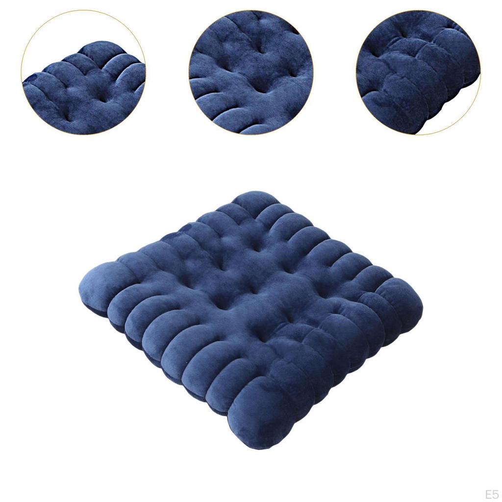 Biscuit Design Cushion Floor Pad for Living Room And Meditation