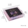 140Pcs/Box Nail Forms Set Colorful Full Nail Forms Top Molds Tips For Nails Gel Extension Forms Fake Building Mold Tools