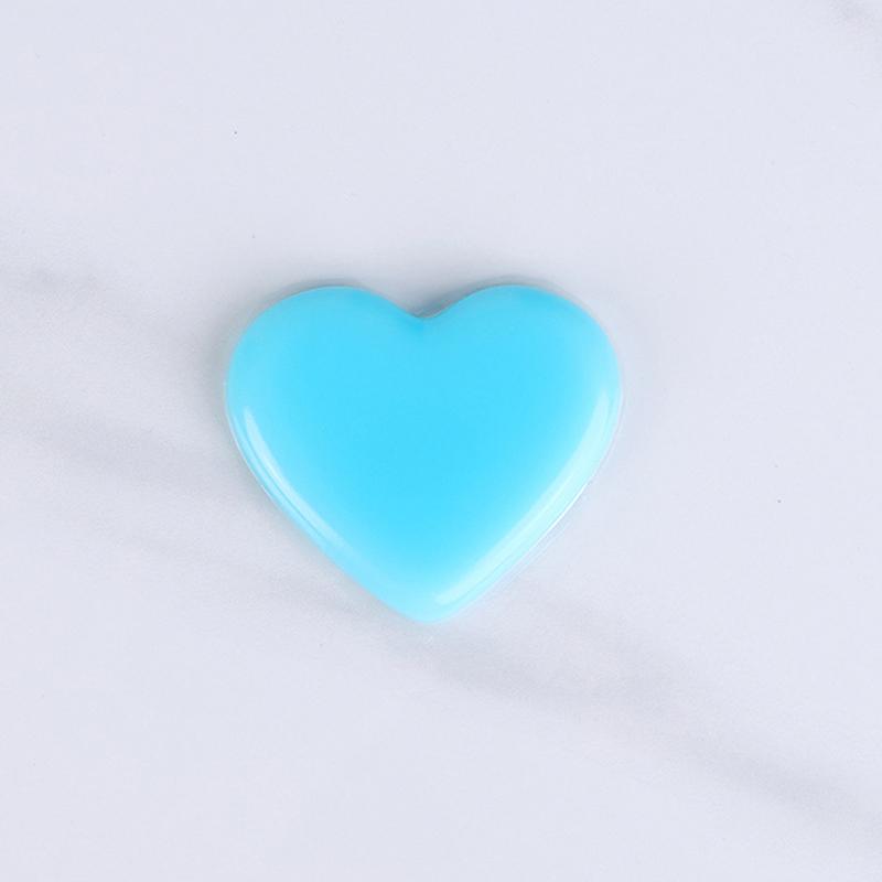 1Pcs Heart Soft Silicone Gel Powder Puff Sponge For Cosmetic Face Foundation Bb Cream No Powder Eating Powder Makeup Tools