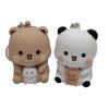 3 Voice Messages Bubu Dudu Voice Toys Cute Design Night Light New Bubu Dudu Keychain