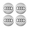 4Pcs 56mm 60mm Car Wheel Center Hub Cap Covers Sticker For R1 A3 A4 A5 A6 C5 B5 B6 B7 A7 A8 Q7 Q5 Q3 RS TT Sline Quattro Badgev1