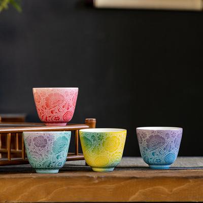 Ceramic Tea Cup Ceramic Master Cup Single Cup Home Office Tea Cup Drinking Cup Kung Fu Tea Set