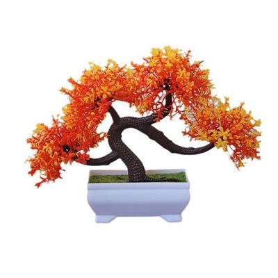 Dragon Beard Tree Bonsai: Artificial Green Plant for Home or Office Decoration