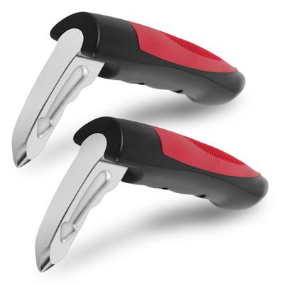 2/4Pcs Car Door Assist Handle 2 In 1 Multifunction Vehicle Support Handles Window Breaker Portable Automotive Car Handle Assist