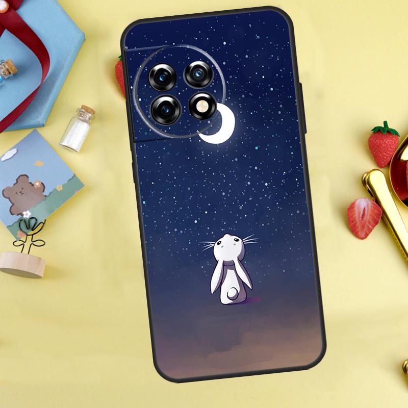 Rabbits Bunnies Case For OnePlus Nord 5 CE 2 3 4 Lite N20 N30 OnePlus 10T 12R 13R 13T 10 11 12 13 15 Cover