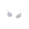 Qifu Leaf Ear Hook Earrings - Trendy European & American Style