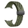No Gaps Magnetic Buckle Silicone Strap For Samsung Galaxy Watch8 Classic 46mm Band For Samsung Watch8 44 40mm Bracelet Watchband