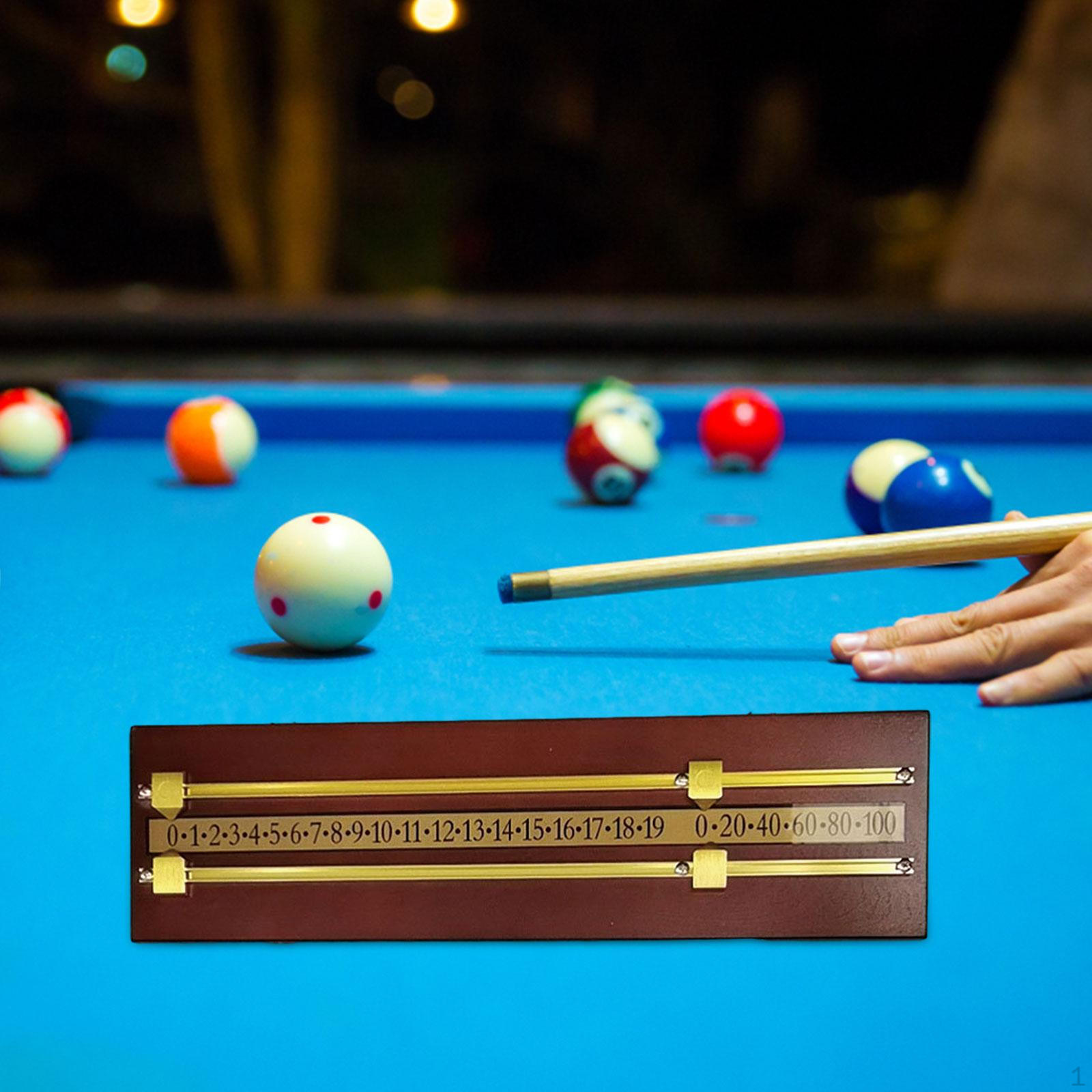 

Snooker Billiard Score Board for Player Club Accessories жовтий