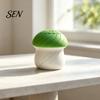 Deformable Mushroom Figurine 3D Printed Slippery Figurine, Rotating Fidget Toy, Twisting Shape Desk Decor for Office and Home Desktop Toy