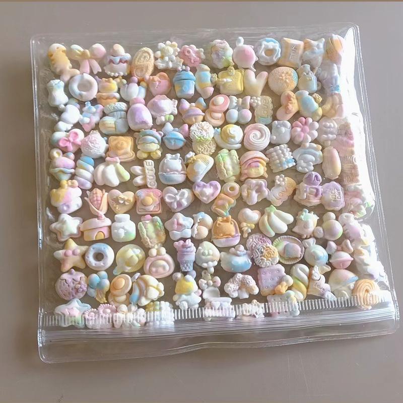 100pcs Kawaii Mini Cat's Paw Squishy Toy Silicone Soft Colorful Cat Paw Mochi Stress Relief Squishy Fidget Toy for Adult Gift
