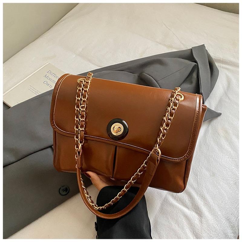 Niche atmospheric bag women's winter new leisure chain small square bag high value simple shoulder bag