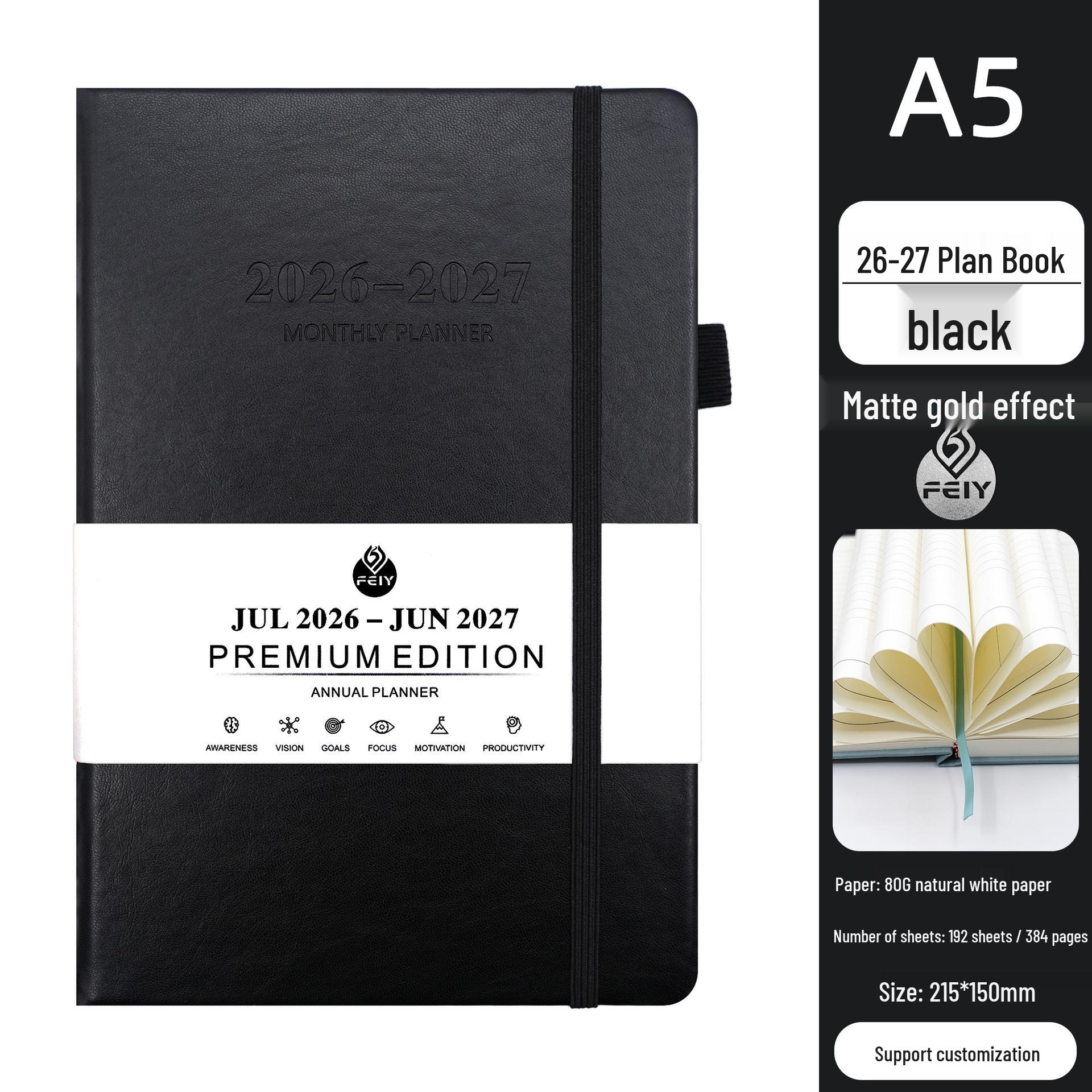 Cross-border A5 Calendar and Planner Notebook A5