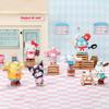 TOP TOY Sanrio Characters Roller Skate Diner Series Box 6 Gachapon Blind Box Figure Soft Vinyl PVC Premium Toy Birthday Present Christmas Gift