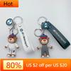 BAAQ1 Car Sticker 2026 New Hots E60 New Hots Little Bear Doll Car Logo BMW Emblem Luxury Car Keychain For BMW X1 X2 X3 X4 X5 X6 3 5 Se