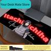 Mouse Pad Anime Naruto Itachi Uchiha Gamer Large Mouse Pads XL Tablet Varmilo Keyboard Carpet Kawaii Gaming Accessories Mousepad
