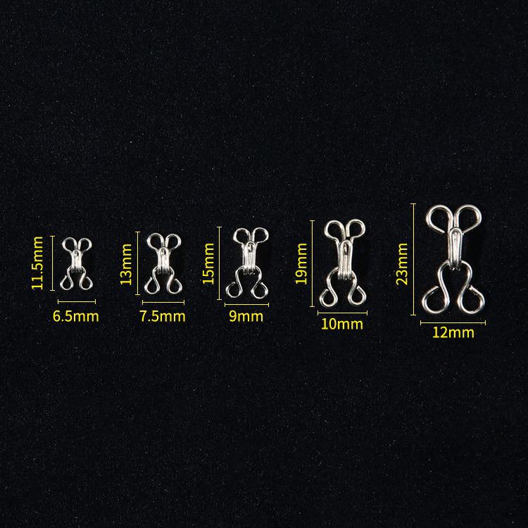High-Grade Metal Invisible Collar and Underwear Hook Button for Anti-Exposure