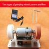 6000rpm Adjustable 100W Electric Benchtop Belt Sander For Metal Woodworking Polishing Tool Sharpening Projects
