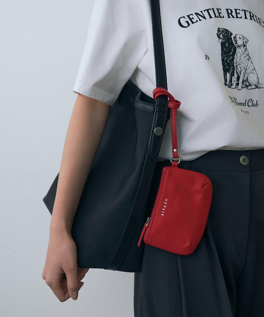 Siyazu Siac3125 Loop Nylon Mini Pouch_Red