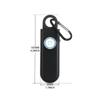 Self Defence Personal Safety Alarm Torch Flash Light Alert Key Chain Security