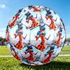1pc Ladybug Pattern Standard Size 5 Soccer Ball, Gentle on the Feet, Designed Specifically for Matches and Training Football