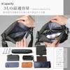 [BLUE SINCERE] Men's Water-Repellent, Lightweight Shoulder Bag with 7 Pockets, Flapless Design, Crossbody/One-Shoulder Bag, Anti-Magnetic, RFID, and A
