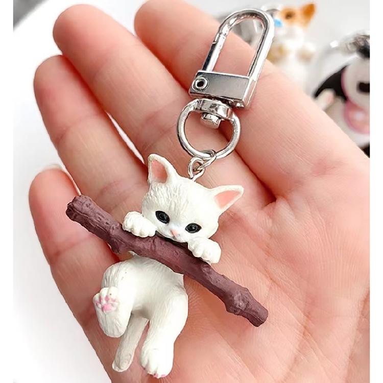 Cartoon Cat Dog Keychain Pendant Hangings Decoration Bag Backpack Bag Charm