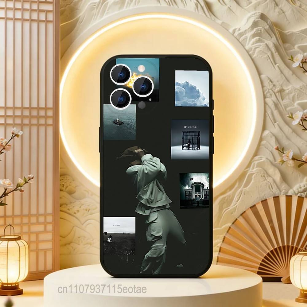NF Rapper The Search Phone Case For iPhone 17,16,15,14,13,12,11,Pro,Max,Plus,E,Air,Mini Protective Black Cover