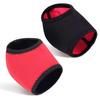 Black and Red Heel Protector Socks for Men and Women - Sock-type Shoe Cover and Foot Protection
