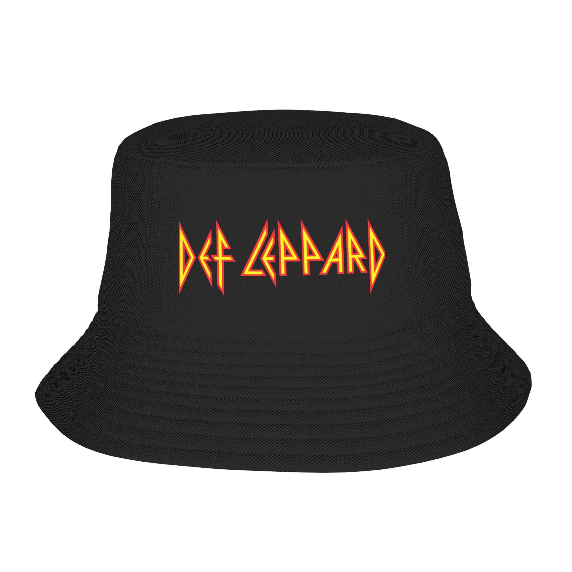 

Мужские Женские Кепка-Ведро Def Leppard Hysteria Tour 88 Дышащие Рыбацкие Шапки Летние Кепки Уличный Стиль Дизайн Кепка с Козырьком One Size