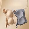Women's Invisible Seamless Liquid Foundation Bra Underwear Female Vest Tube Top Push Up Bra M-XL