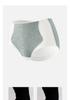 High-waisted, abdominal, hip lifting, mulberry silk antibacterial crotch, seamless and breathable women's ice silk lightweight underwear