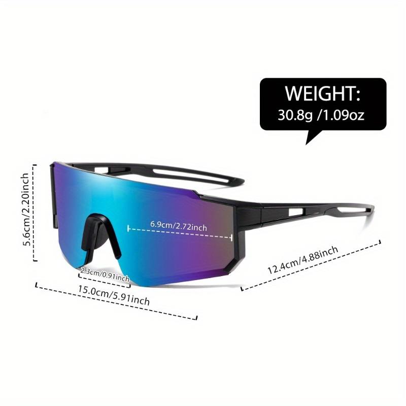 4 Pairs Unisex Glasses Decorative Large Frame Fashion Style