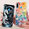Transparent For Huawei P30 Lite Case Cover Cute Cat Fashion Butterfly Funny Painted Casing MAR-L01A MAR-L21A MAR-LX1A